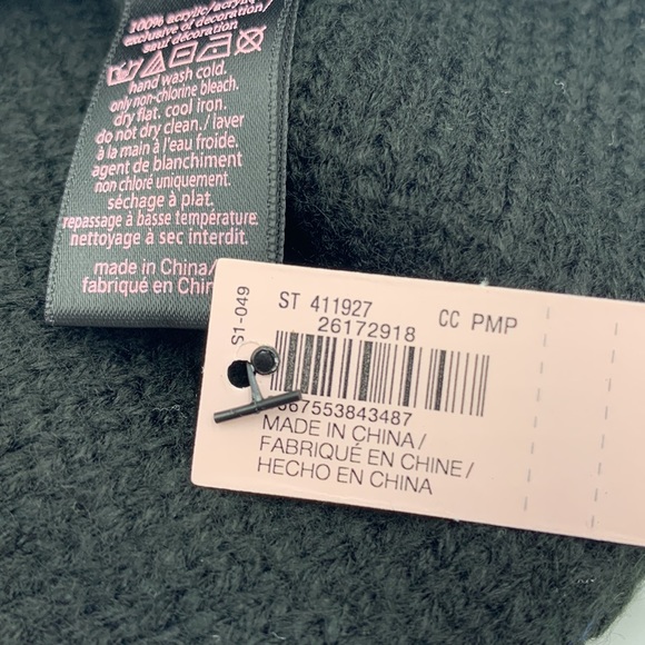 Victoria’s Secret Black Embellished Ear Warmer Headband - Picture 8 of 11